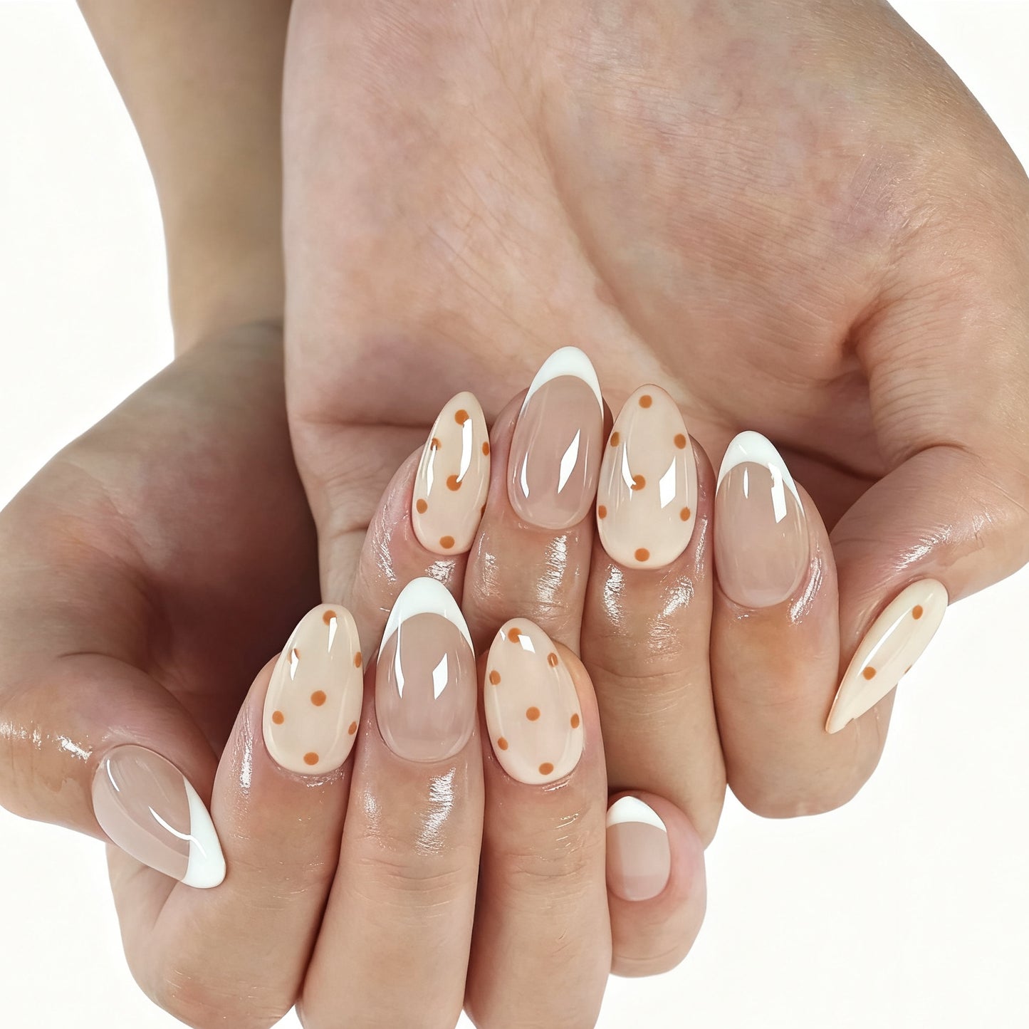 Naivelle Press On Nails Short Nude-Daily-S136