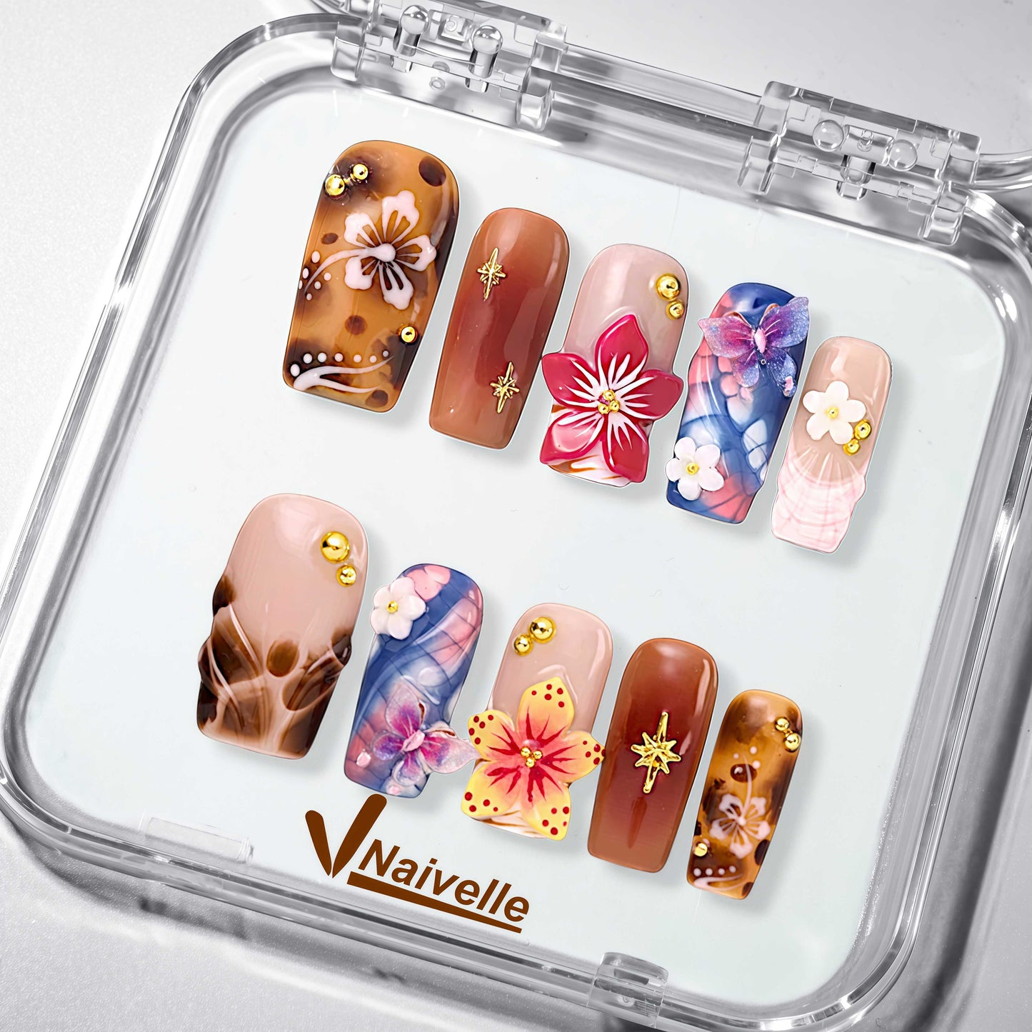 NaivellePressOnNailsMiddlePink-Wedding-S16