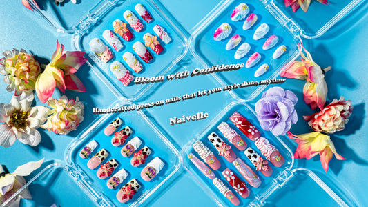 ✨ Winter Press-On Nail Trends 2025 — Stylish & Affordable with Naivelle