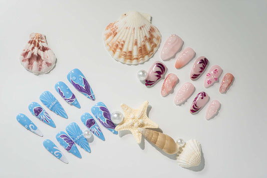 Healthy & Beautiful Press-On Nails for Nail Anxiety