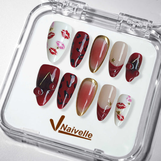 NaivellePressOnNailsMiddleBrown-Party-C12
