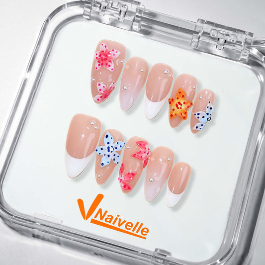 NaivellePressOnNailsMiddleColor-Summer-S56
