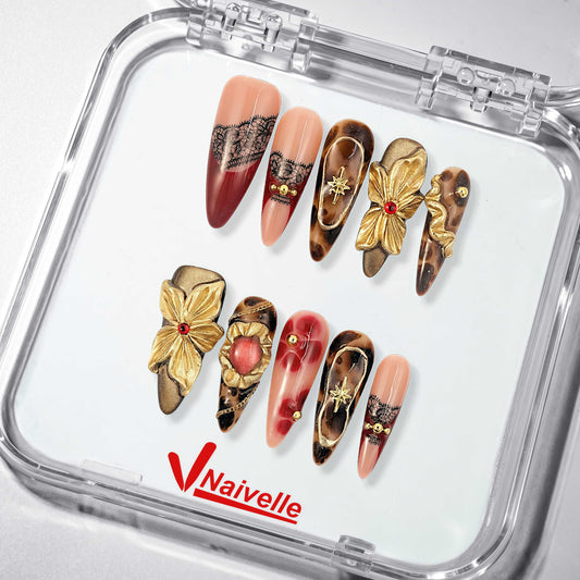 NaivellePressOnNailsMiddleGoldenBrown-Autumn-S6