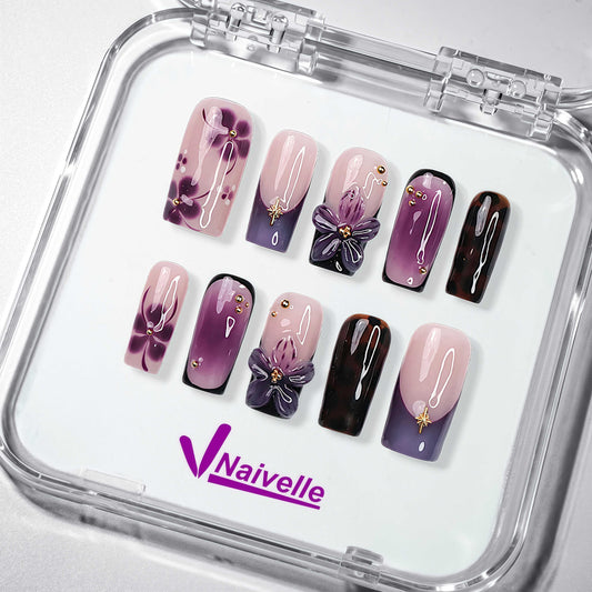 NaivellePressOnNailsMiddlePurple-Party-S7