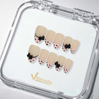 Naivelle Press On Nails Short Nude-Daily-S131