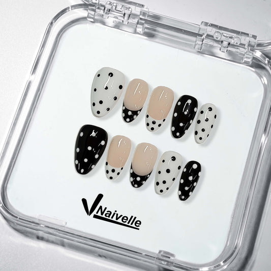 Naivelle Press On Nails Short Nude-Daily-S132