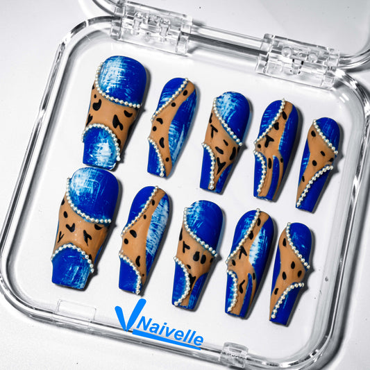 Naivelle_Press_On_Nails_Long_Blue-Party-A1312