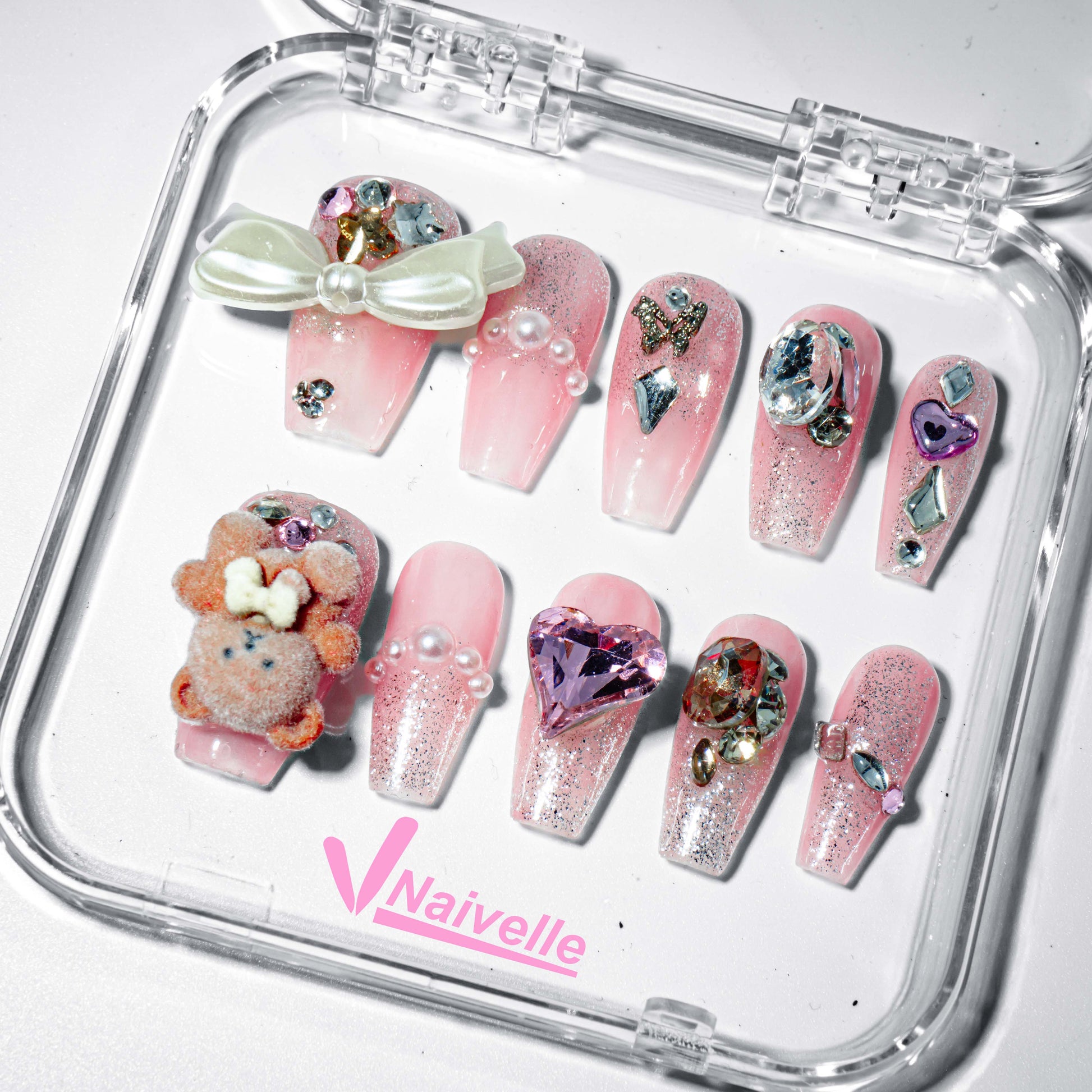 Naivelle_Press_On_Nails_Middle_Pink-Dating-A105
