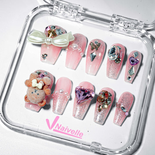 Naivelle_Press_On_Nails_Middle_Pink-Dating-A105