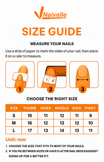Naivelle size_Guide